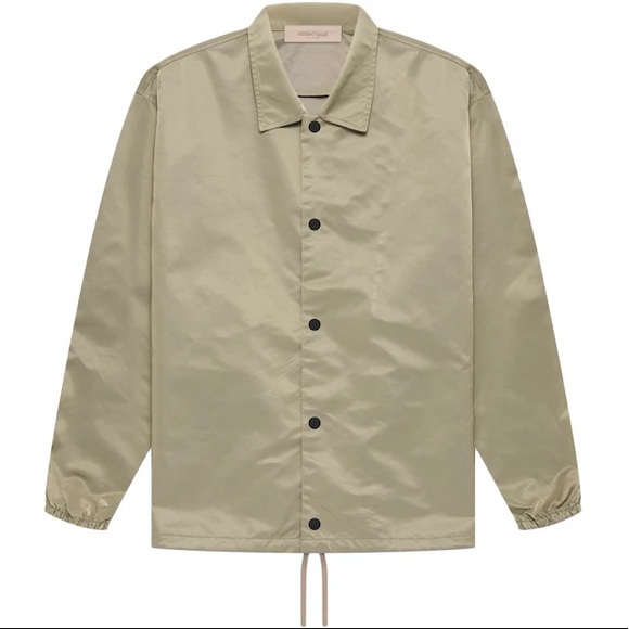 FEAR OF GOD ESSENTIALS ‘Oak’ Suit Nylon Coach Jacket + Nylon Track Pant - Picture 5 of 10